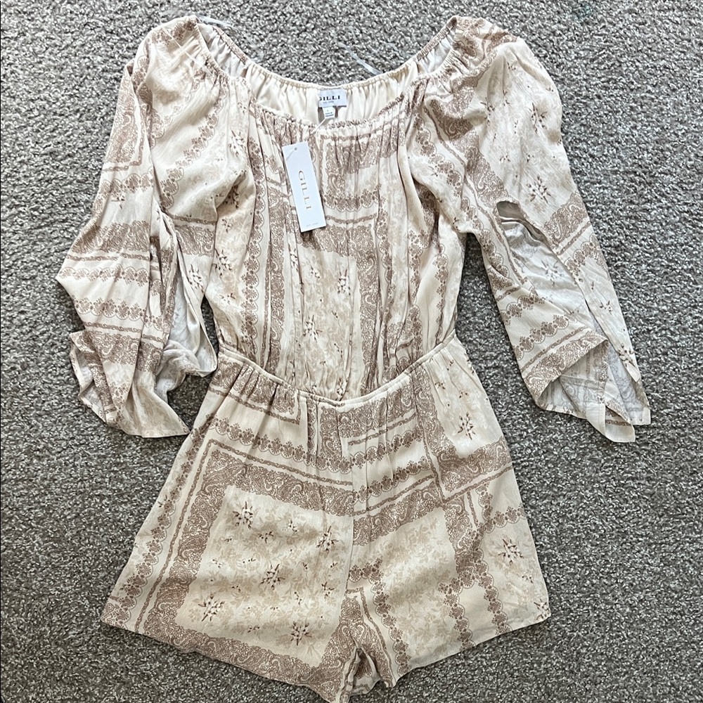 Gilly Patterned Jumpsuit